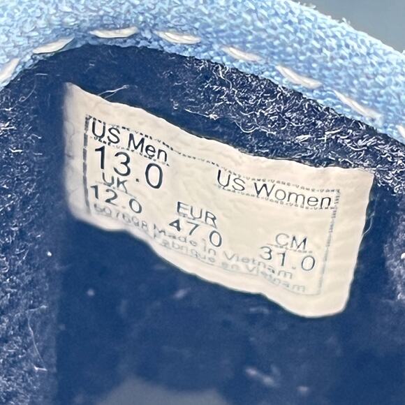 Vans Off The Wall Old Skool Slate Blue Athletic Skate Shoes Men's Size 13 - Picture 8 of 10